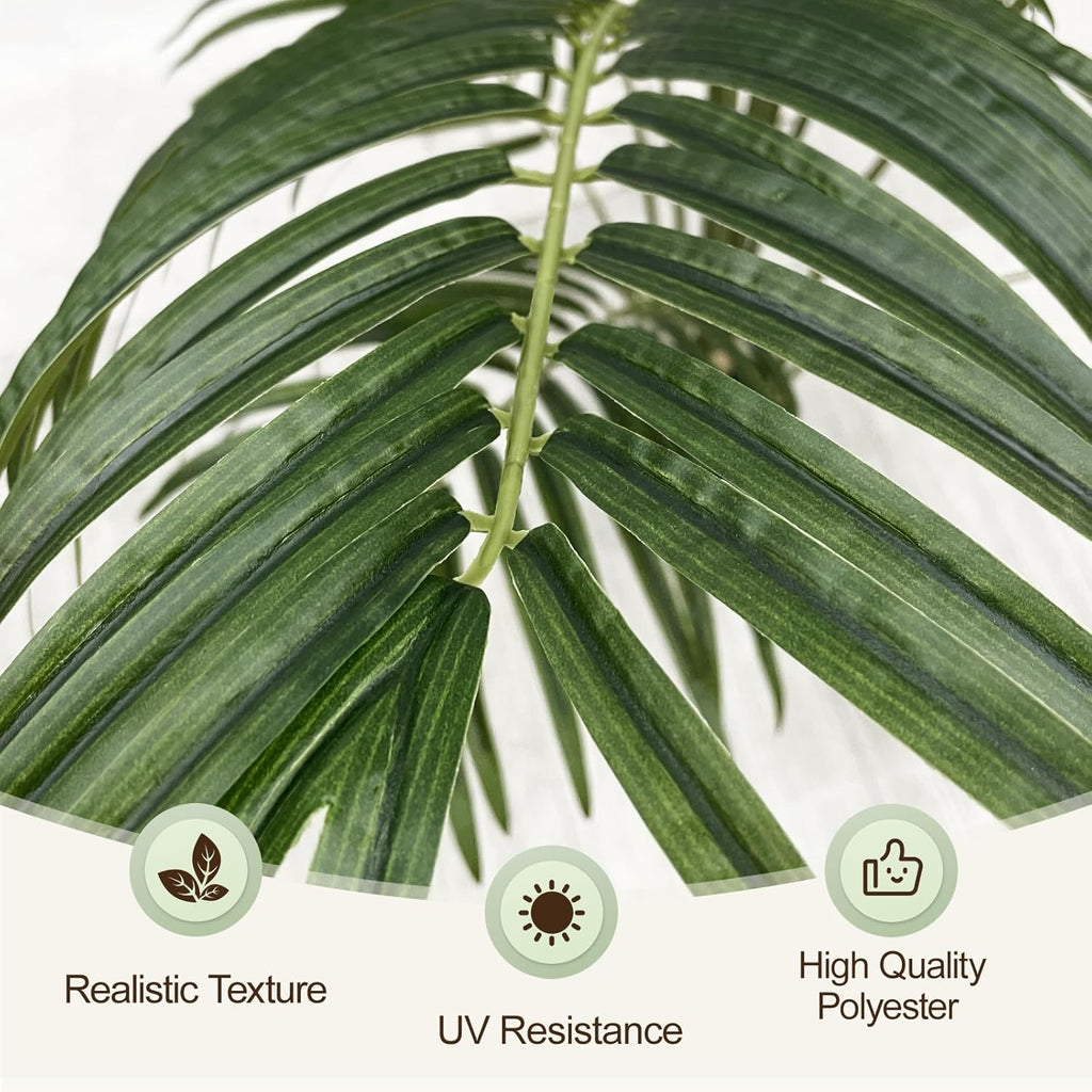 Premium 5ft Artificial Areca Palm Tree - 30 Leaves